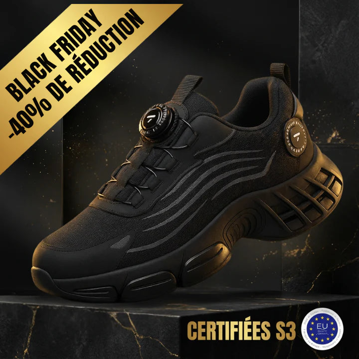 SAFEKRS™ MAX ONE S3 : Sécurité & Confort 12h Non-Stop