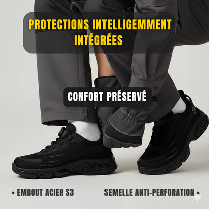 SAFEKRS™ MAX ONE S3 : Sécurité & Confort 12h Non-Stop